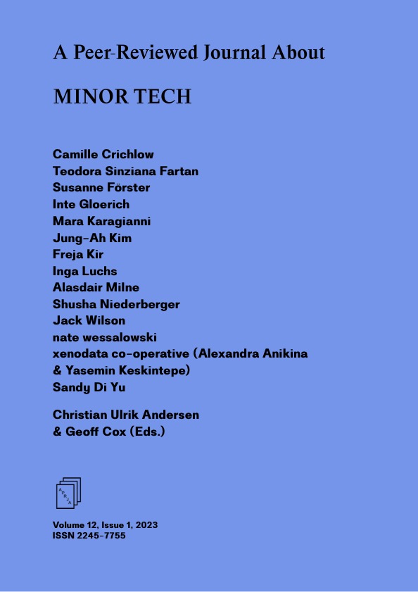 Minor Tech – new issue of APRJA